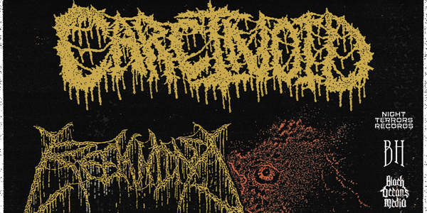 Carcinoid + Reekmind (NSW - Glints from the Crematorium EP Launch) + Aglo at The Bendigo Hotel