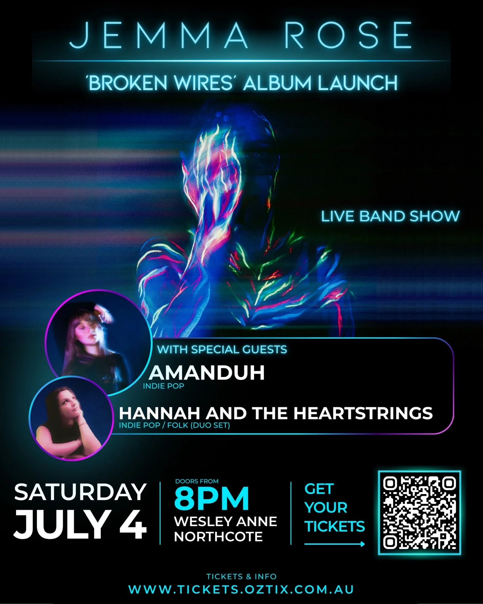 Jemma Rose – ‘Broken Wires’ Album Launch at Wesley Anne