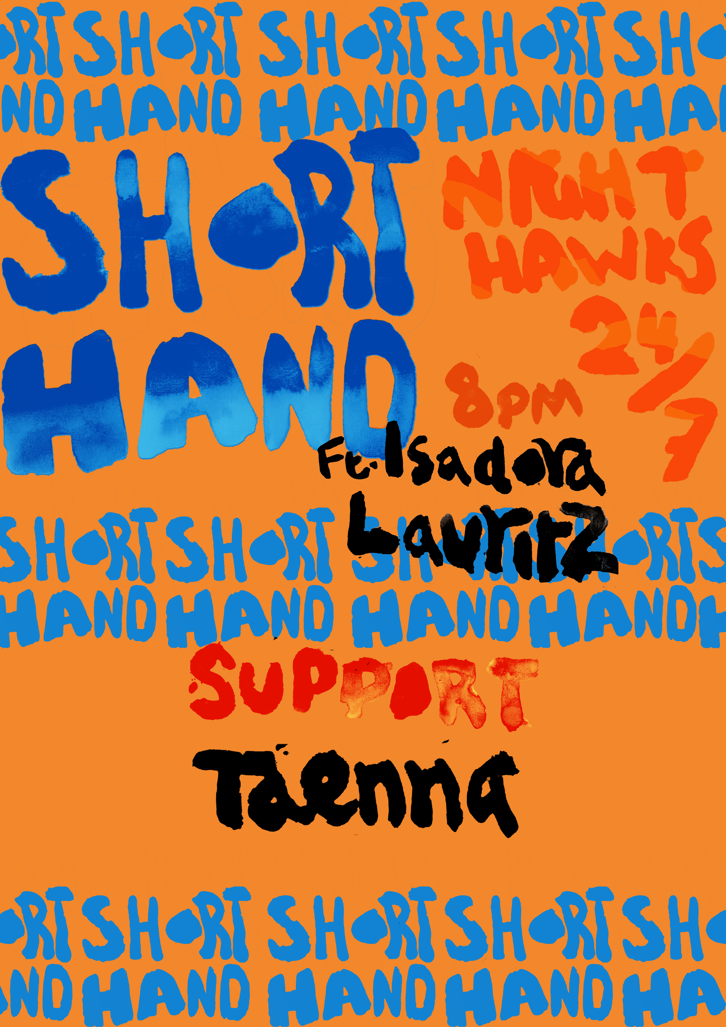 Short Hand at Nighthawks at Nighthawks