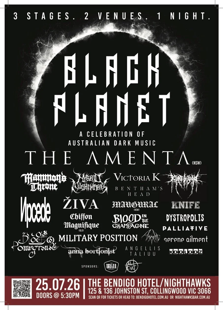 Black Planet: A Celebration of Australian Dark Music at Nighthawks