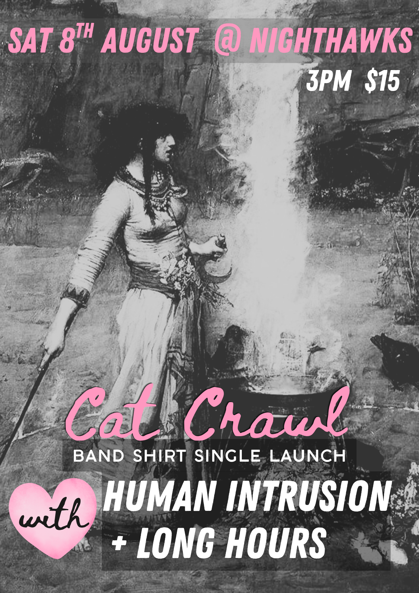 Cat Crawl - Band Shirt Single Launch at Nighthawks