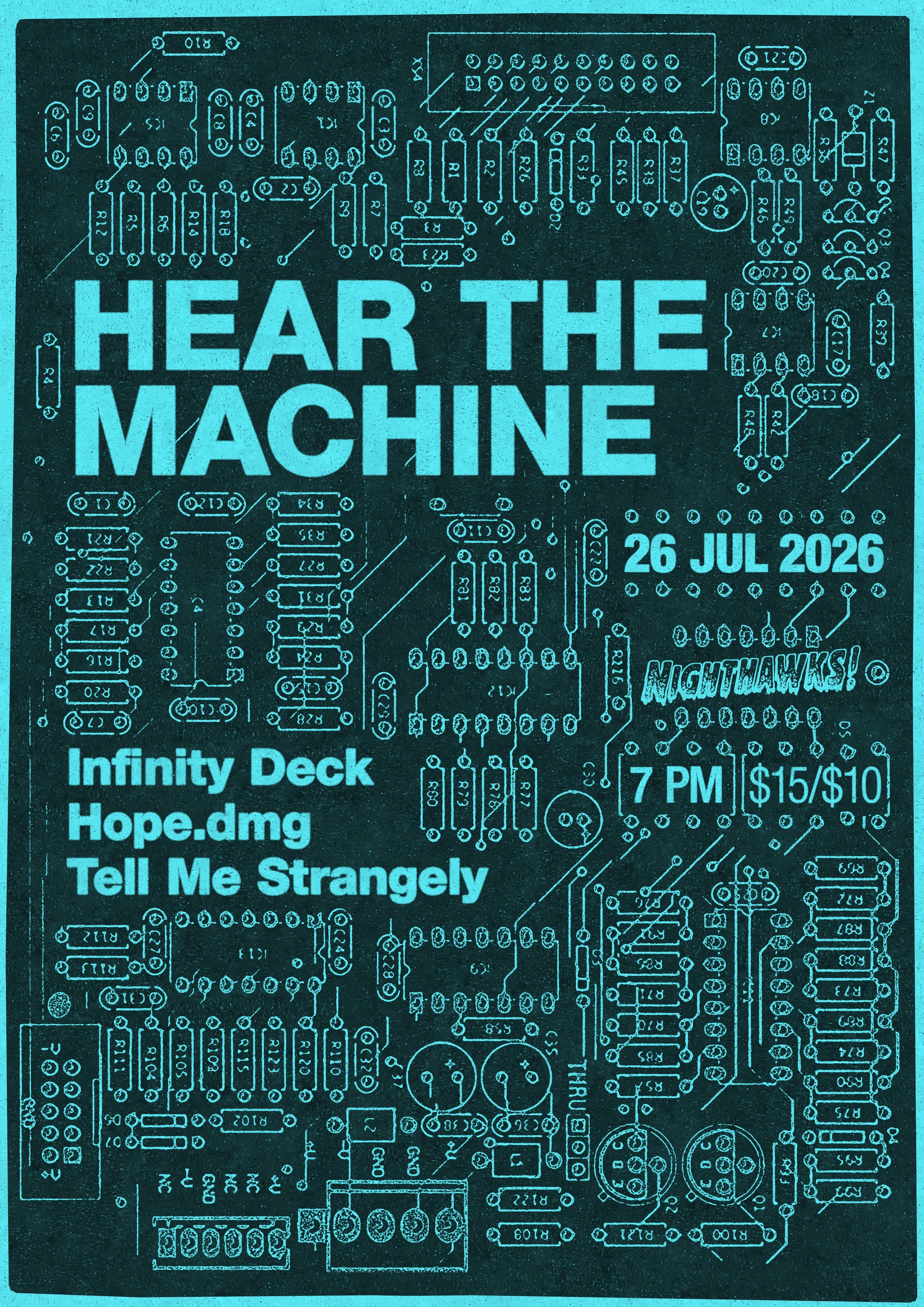 Hear The Machine at Nighthawks