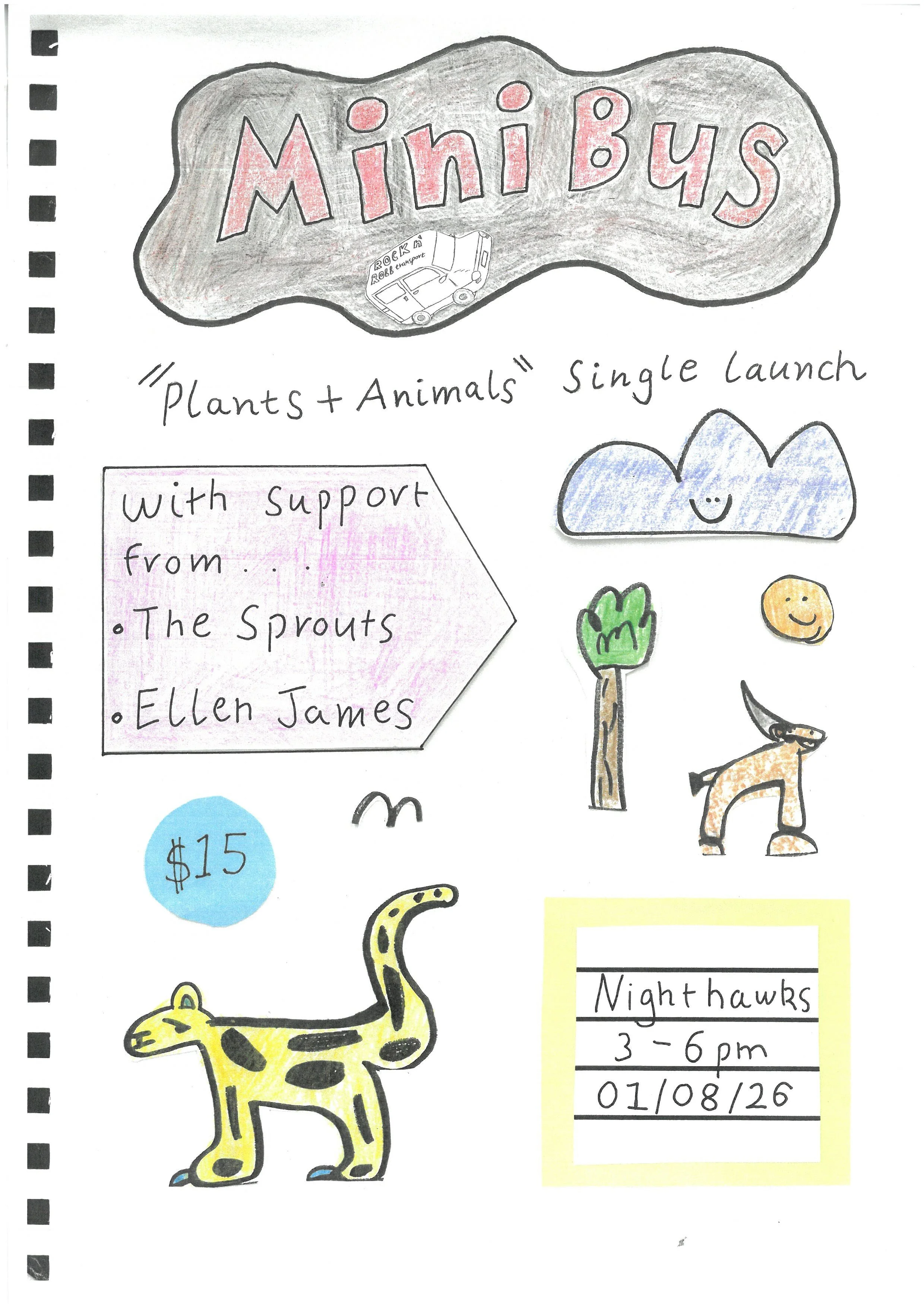 Minibus Single Launch at Nighthawks