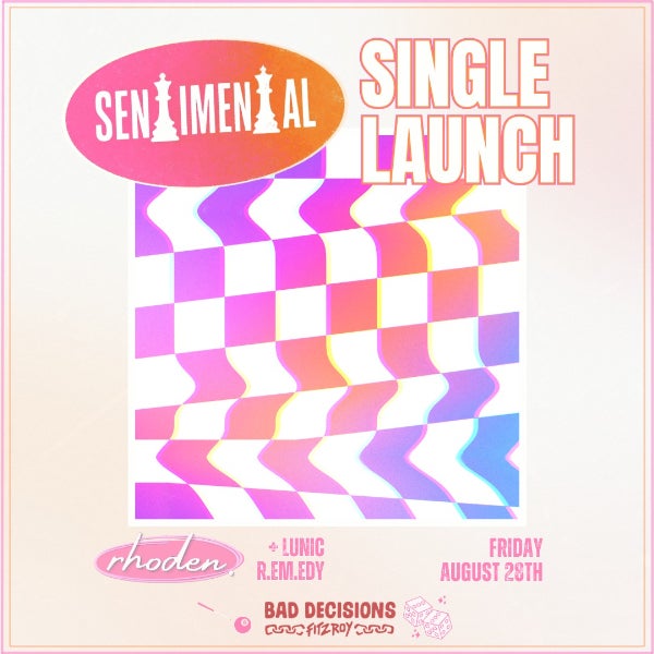 rhoden. - “SENTIMENTAL” Single Launch at Bad Decisions Bar