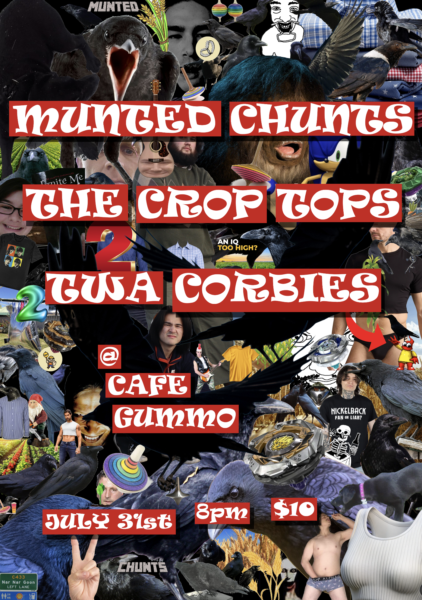 MUNTED CHUNTS at Cafe Gummo