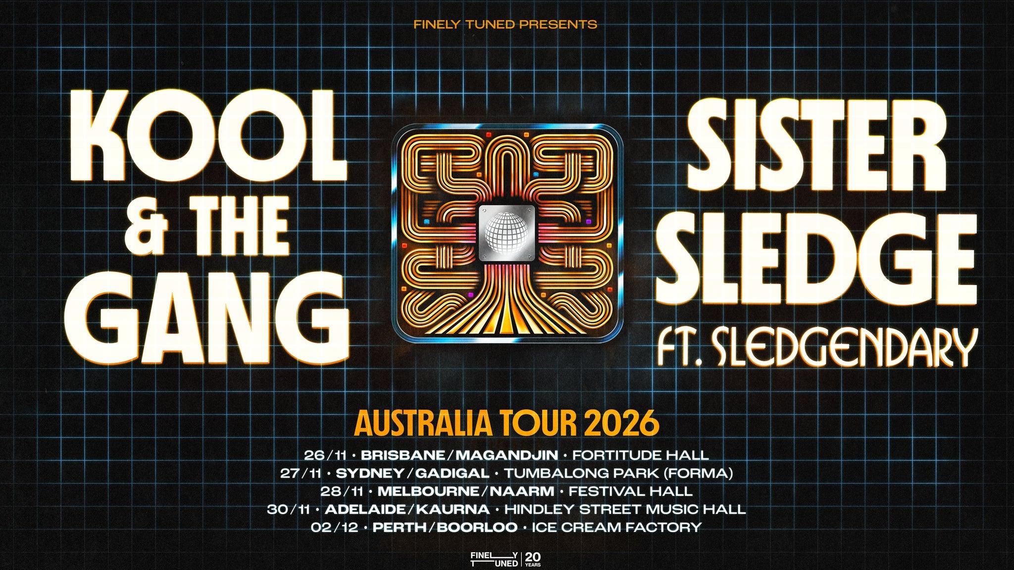 Kool & the Gang + Sister Sledge ft. Slegendary at Festival Hall