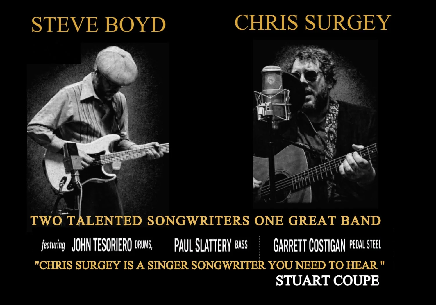 Steve Boyd Band & Chris Surgey Group Live at The Retreat Hotel Brunswick at Retreat Hotel