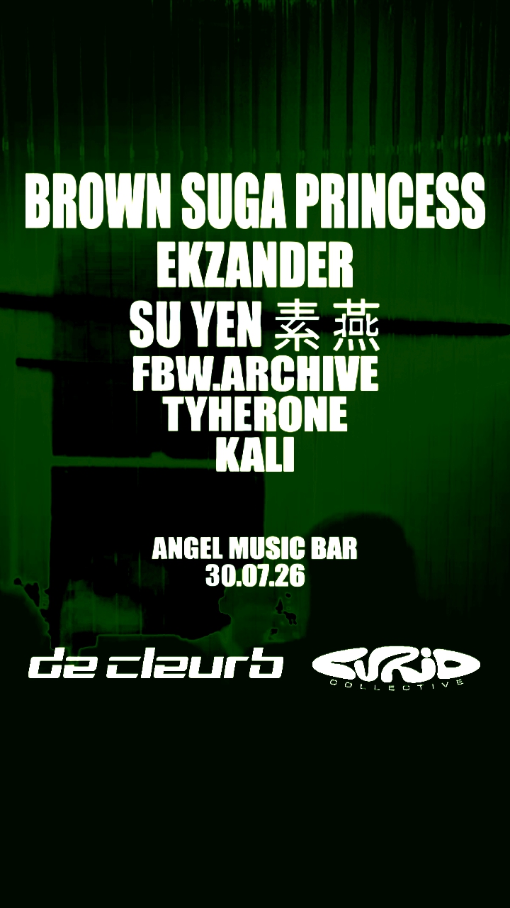 de cleurb x Curio at Angel Music Bar