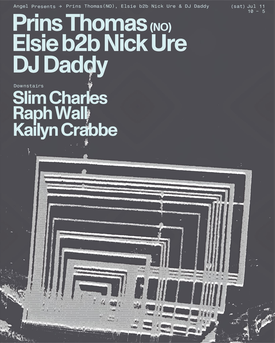 Angel presents: Prins Thomas (NO), Elsie b2b Nick Ure & DJ Daddy at Angel Music Bar