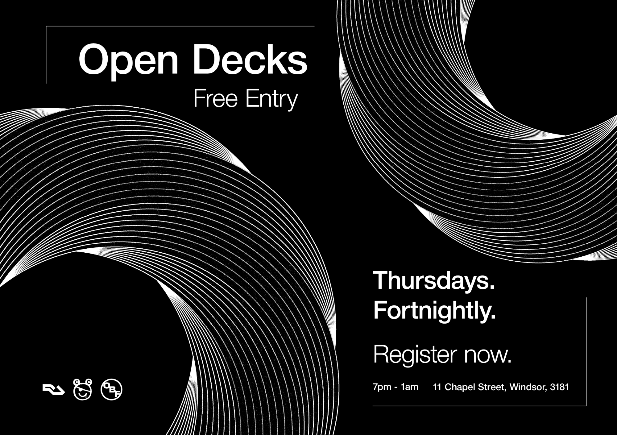 Open Booth Foundation presents: Open Decks at KT feat. Clara Yates, Elise Tali, & Superhype at Killing Time
