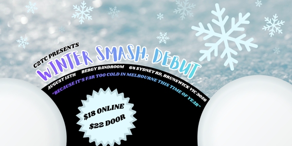 Winter Smash: Debut at Bergy Bandroom