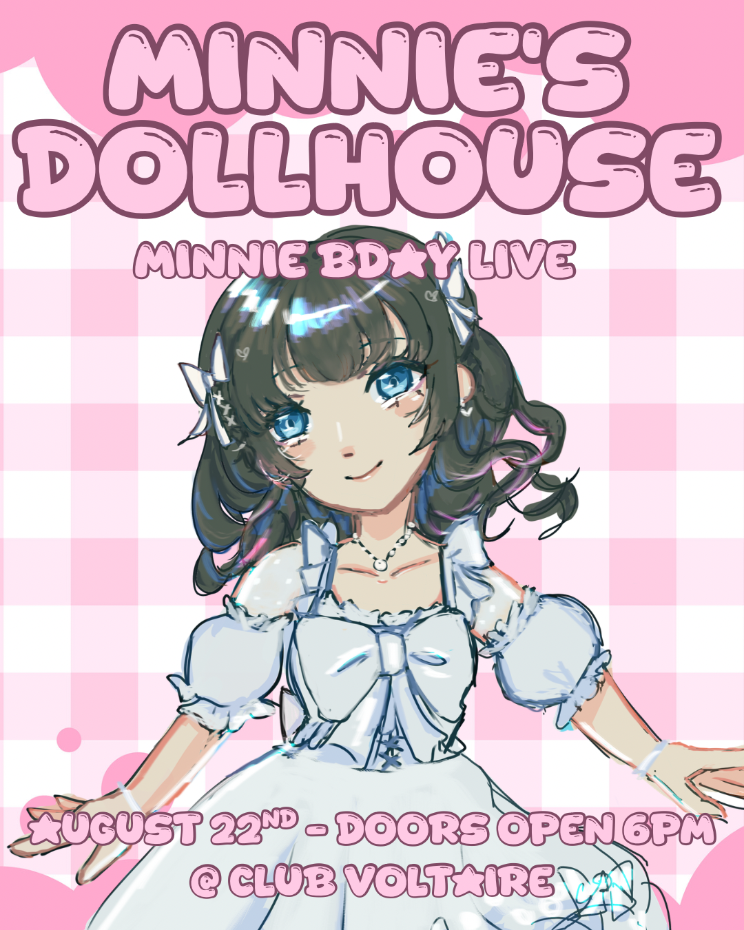 Minnie's Dollhouse at Club Voltaire