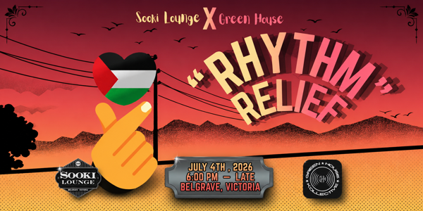 GREENHOUSE KOLLECTIVE - RHYTHM RELIEF at The Flying Saucer Club
