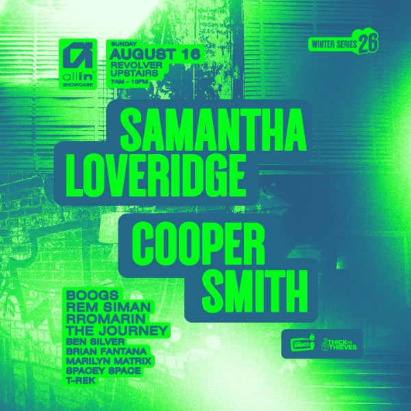Samantha Loveridge & Cooper Smith | Winter Series pres. by Thick as Thieves at Revolver Upstairs
