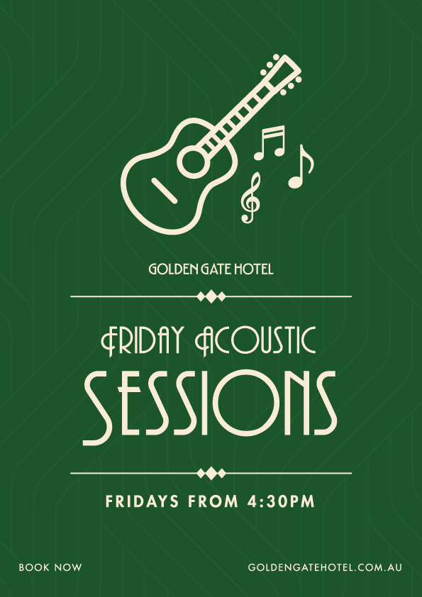 Friday Acoustic Sessions at Golden Gate Hotel
