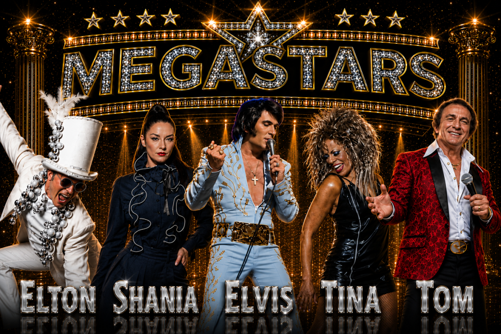 MEGASTARS – Live in Concert at Clocktower Centre