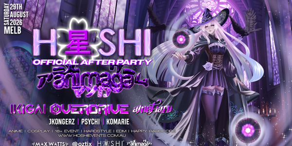 Hoshi x Animaga After Party at Max Watts