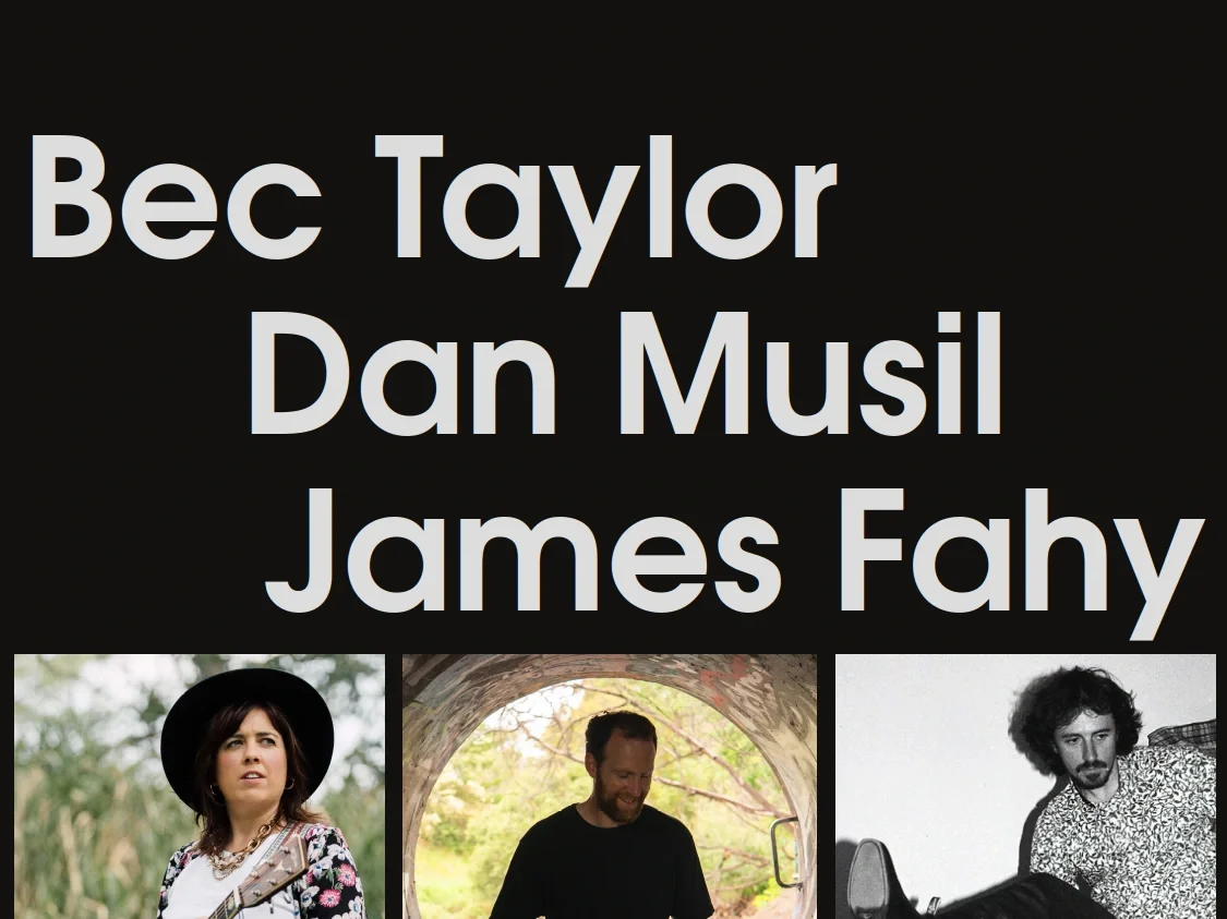 Bec Taylor, Dan Musil & James Fahy at The Brunswick Green