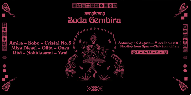 Nongkrong presents: Soda Gembira at MISCELLANIA