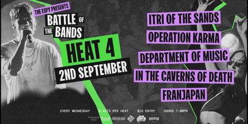 HEAT 4 | The Espy Battle Of The Bands