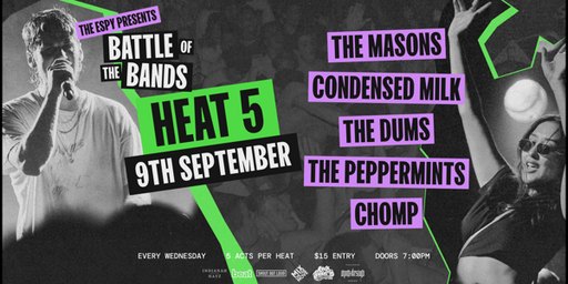 HEAT 5 | The Espy Battle Of The Bands