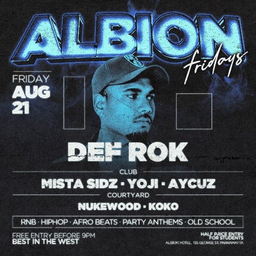 Albion Fridays ft. Glow Stick Party