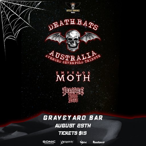 OUTCAST BOOKINGS PRESENTS: DEATHBATS AUSTRALIA