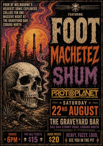 Smoke em if you got em - Foot, Machetez + Guests