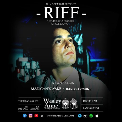 RIFF 'Pictures of a paradise' single launch