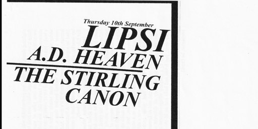 LIPSI, A.D. Heaven, & The Stirling Canon