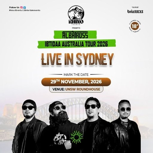 ALBATROSS “IBTIDAA” LIVE IN SYDNEY