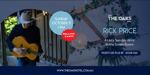 Rick Price - Call On Me Tour