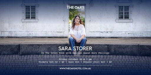 Sara Storer In The Green Room