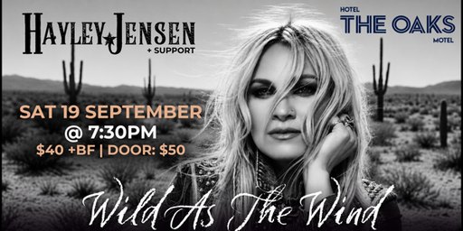 Hayley Jensen - Wild As The Wind Tour