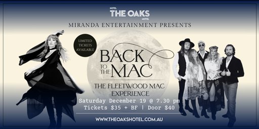 Back To The Mac - The Fleetwood Mac Experience