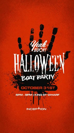 Yeah Buoy - Halloween Boat Party