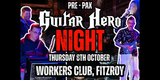 Pre-Pax Guitar Hero Night