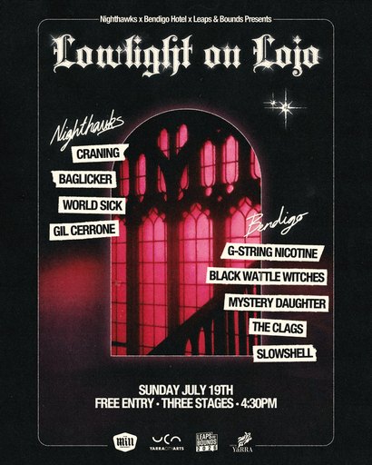 Lowlight on Lojo - Nighthawks and Bendigo Hotel - Leaps and Bounds 2026