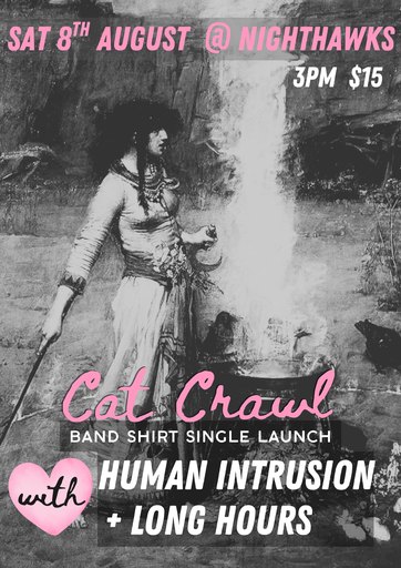 Cat Crawl - Band Shirt Single Launch