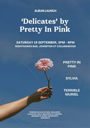 Pretty in Pink Album Launch - 'Delicates'