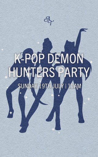 K-Pop Demon Hunters Party