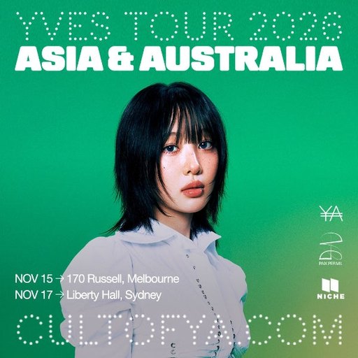 YVES. Australian Tour 2026