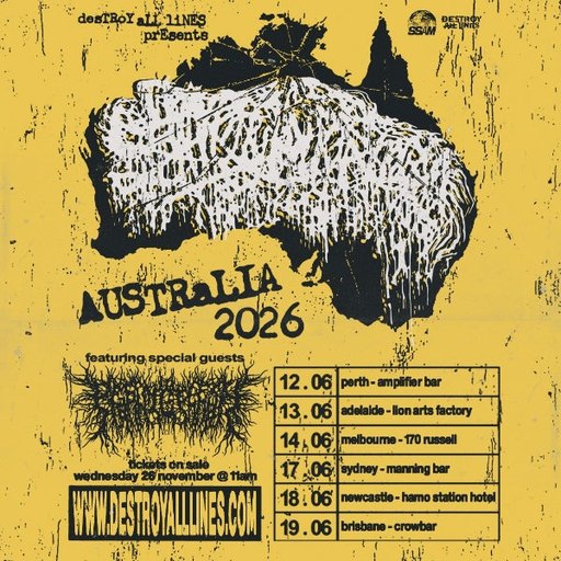 Sanguisugabogg Australian Tour 2026