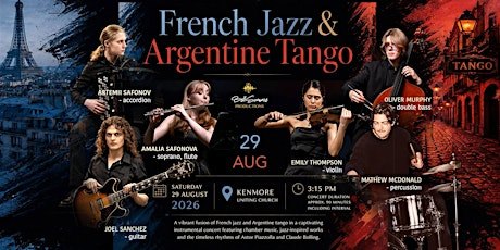 BellSonance: French Jazz & Argentine Tango | Music of Piazzolla & Bolling