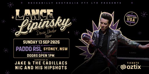 Lance Lipinsky (USA) Down Under Tour