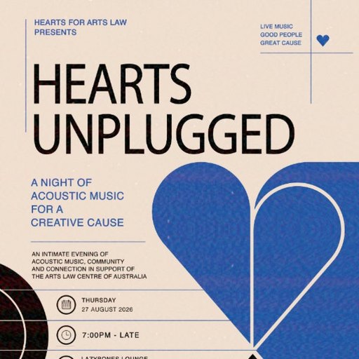 Lvl 1 - "Hearts Unplugged" by Hearts for Arts Law