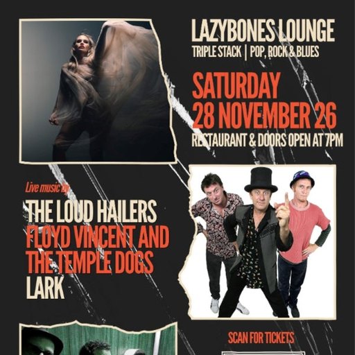 Floyd Vincent and the Temple Dogs + The Loud Hailers + Lark