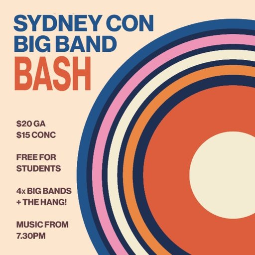 4 of The Sydney Conservatorium's Big Bands