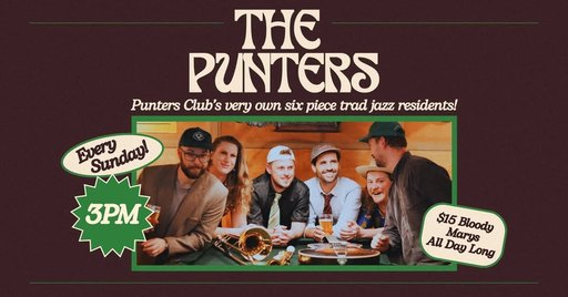 THE PUNTERS | LIVE JAZZ EVERY SUNDAY