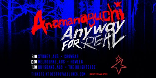 Anamanaguchi Australian Tour